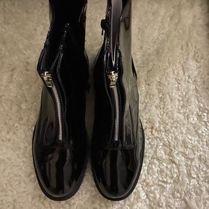 Zipper boots by Boohoo